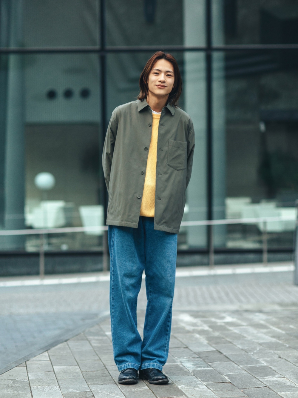 ☆新品未使用タグ付☆ 「＋J」×UNIQLOシャツジャケット（ジルサンダー）