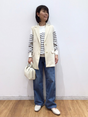 ユニクロ公式 | ロングジレ セットアップ可能