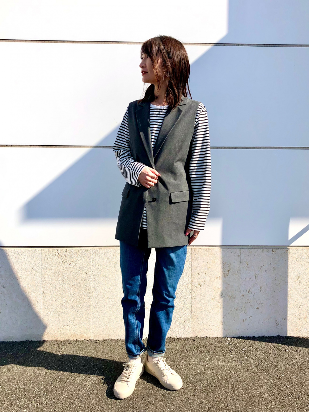 UNIQLO ユニクロ スフレヤーンローゲージカーディガン ニット