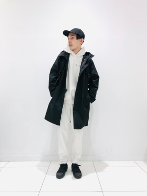 UNIQLO×Theory ブロックテックコートS黒