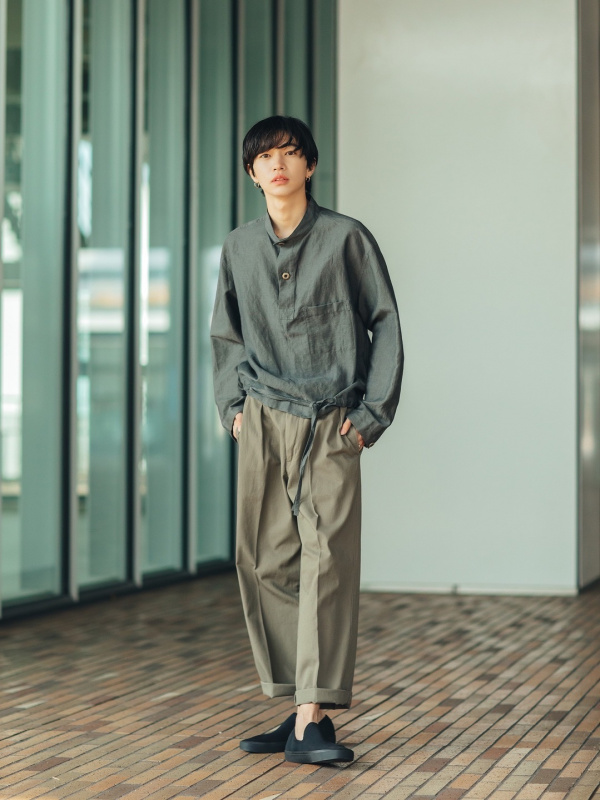 UNIQLO U ワイドフィットタックテーパードパンツ サイズ73 | tspea.org