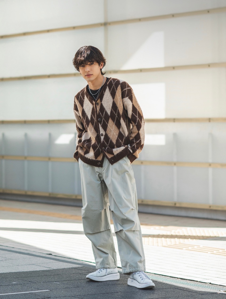 UNIQLO U ワイドフィットパラシュートパンツ 2023SS