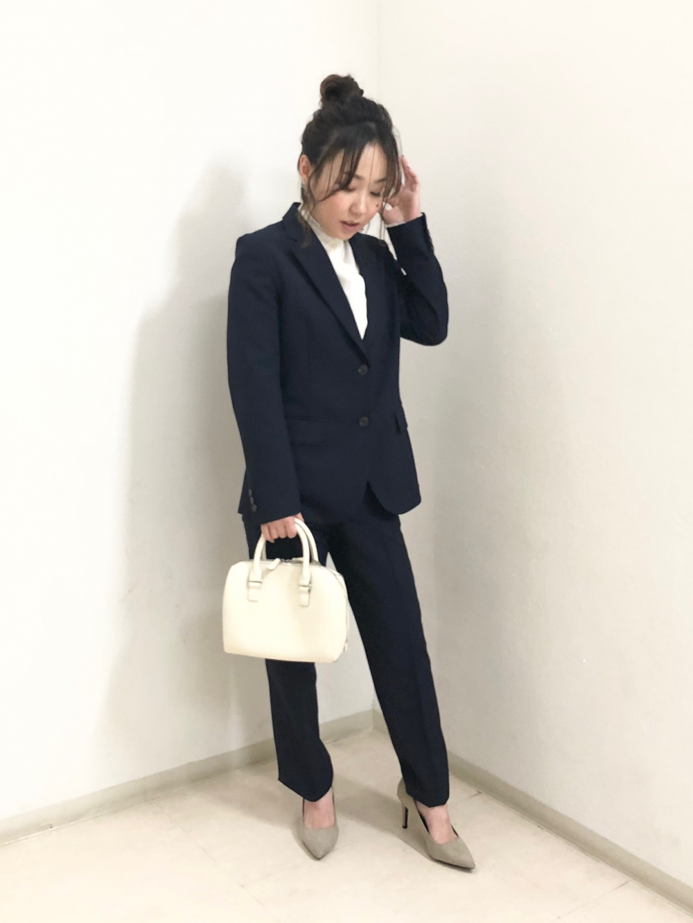 UNIQLO レディース 感動ジャケット＆パンツ 感動ジャケット、感動パンツ」のレディースのコーディネート一覧