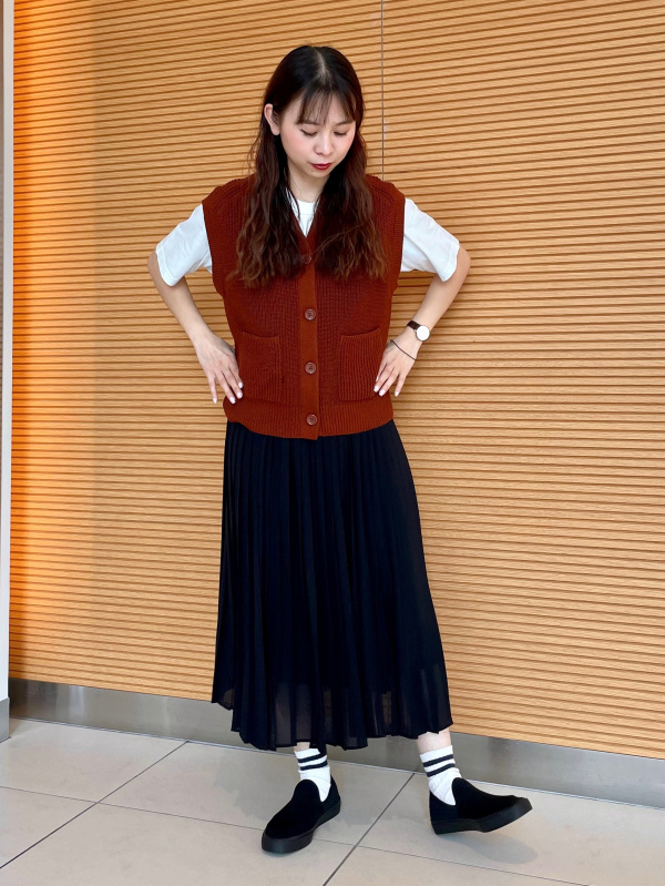 UNTITLEDノーカラージャケットユニクロシフォンプリーツスカート ユニクロ公式 | シフォンプリーツスカート