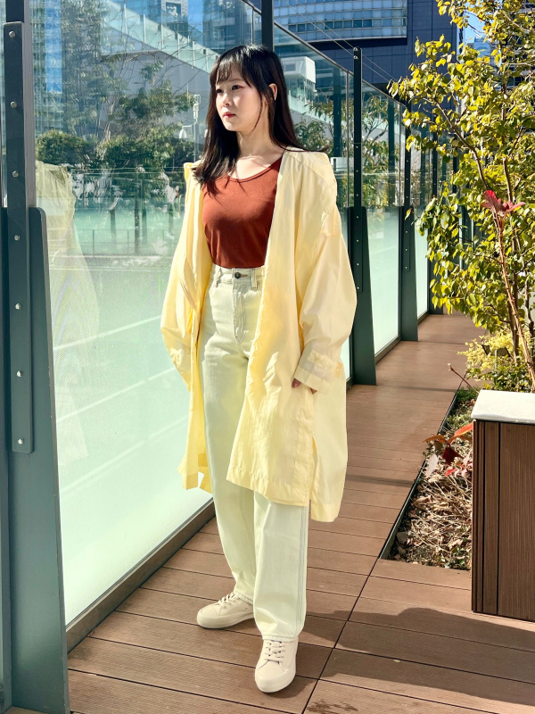 ナイロンポンチョ」の着用コーディネート| ユニクロ