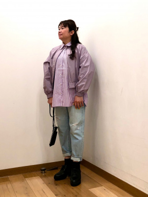 【完売品】コットンショートブルゾン XS ユニクロ公式 | コットンショートブルゾン