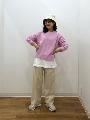 ユニクロユー スウェットクルーネックシャツ パンツ 上下セット