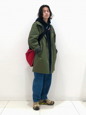 UNIQLO×Theory ブロックテックコートS黒