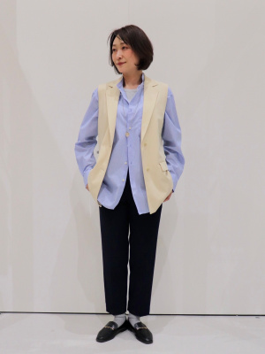 ユニクロ公式 | ロングジレ セットアップ可能