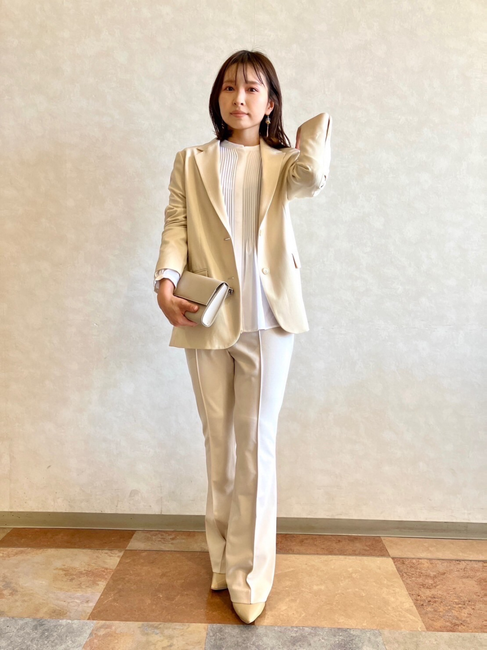 感動ジャケット（リラックスフィット） セットアップ可能、タック