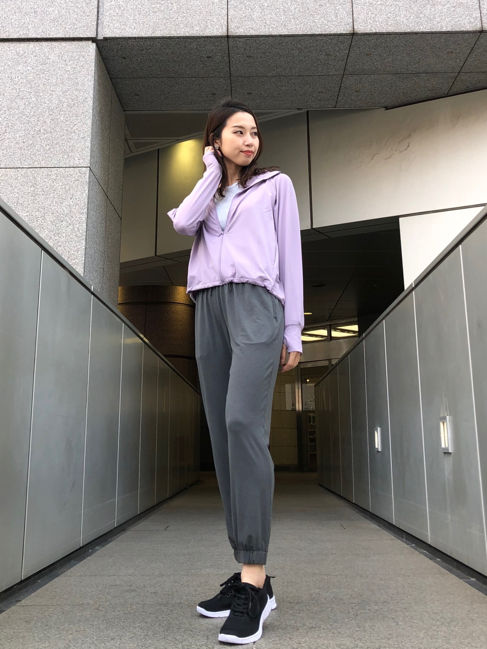 【確認画像】AIRismエアリズム　コクーンパンツ　タックギャザージョガーパンツ 確認画像】AIRismエアリズム コクーンパンツ タックギャザー