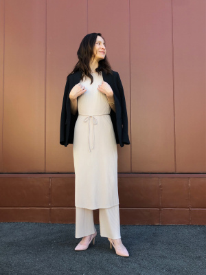 Pleated Straight Pants | UNIQLO US
