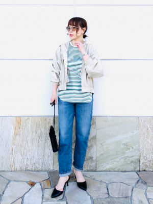 ユニクロ公式 | コットンショートブルゾン