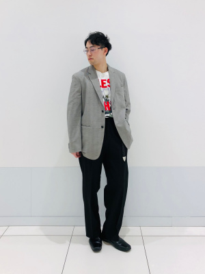 御予約品新品ユニクロ感動ジャケット/グレンチェックXS 未使用】 UNIQLO ユニクロ / 感動 ジャケット テーラード