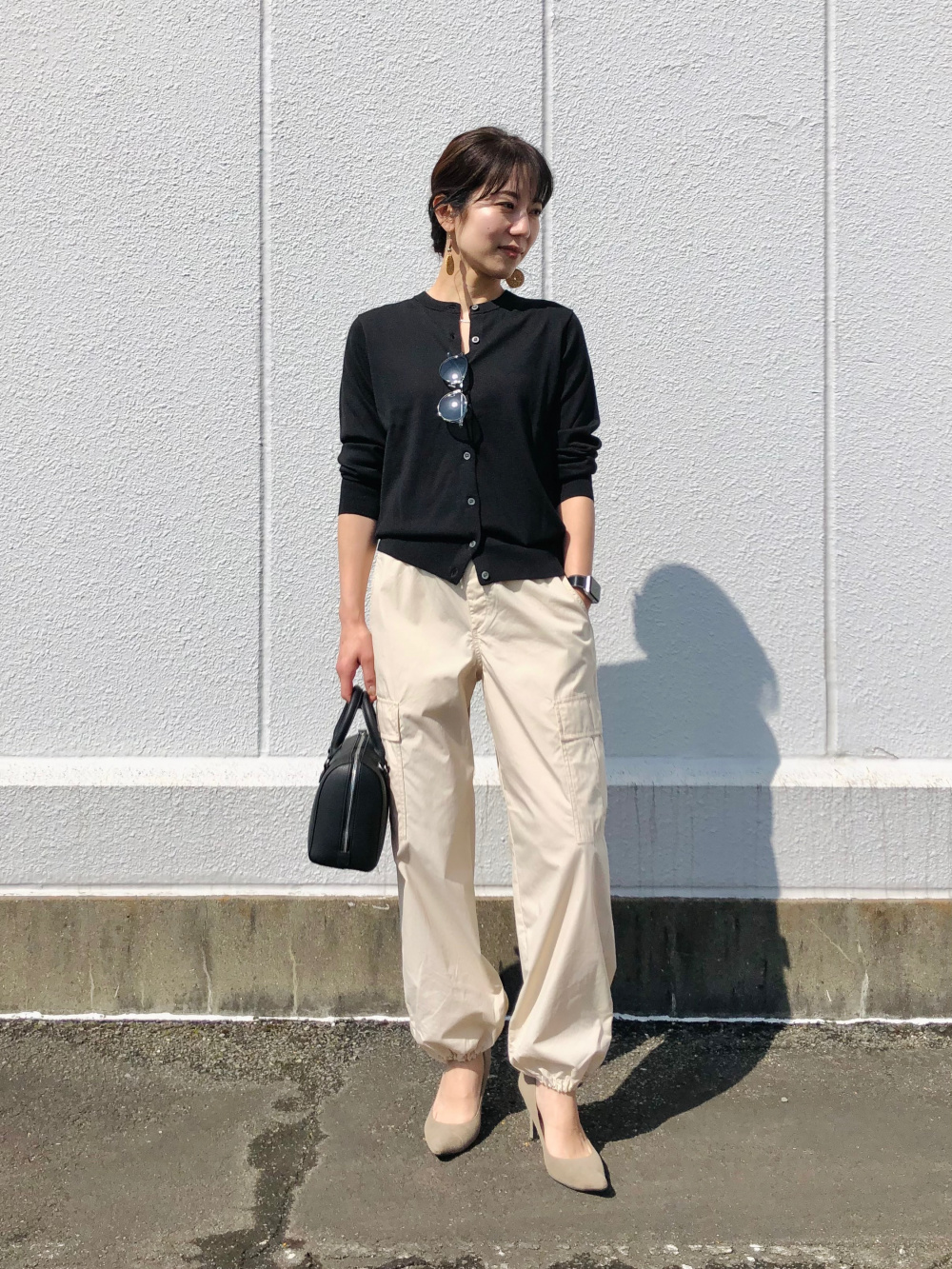 ☆美品☆ UNIQLO ユニクロ レディース パンツ オフィスでも Mサイズ