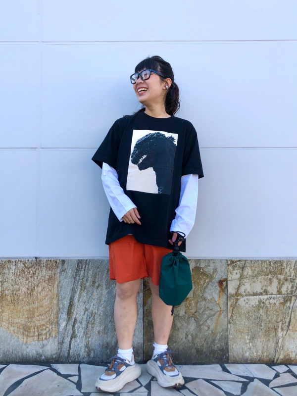 ドライEXクルーネックTシャツ ライト（半袖）、ギアショート