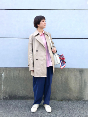 ユニクロ公式 | ショートトレンチコート