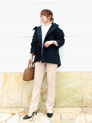 1回着用のみ！ユニクロ感動ジャケット&感動スリムパンツ/ネイビー/WOMEN S ユニクロ公式 | 感動スリムパンツ