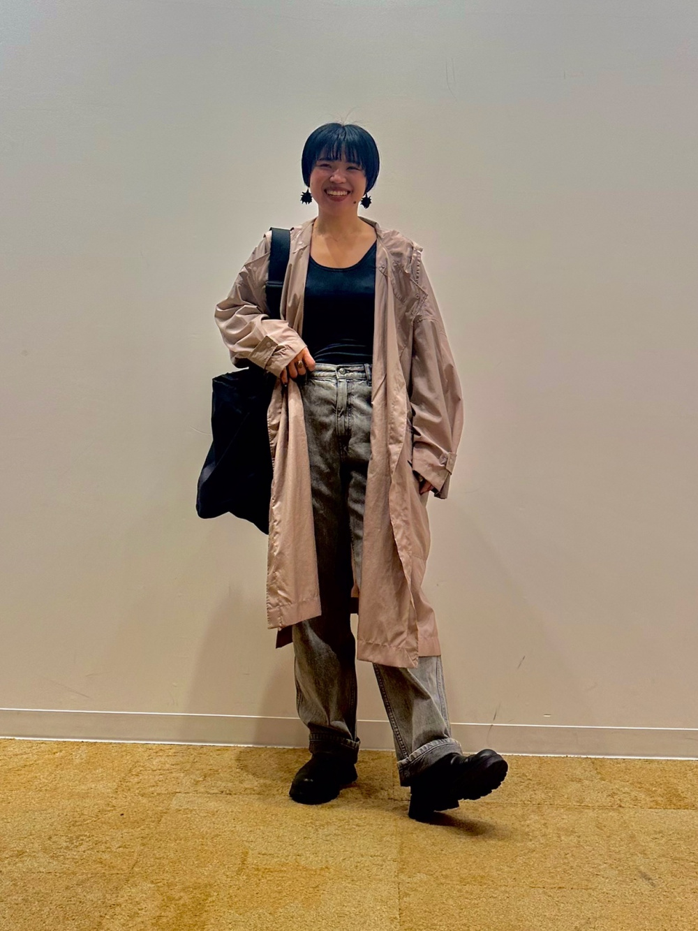 ナイロンポンチョ」の着用コーディネート| ユニクロ