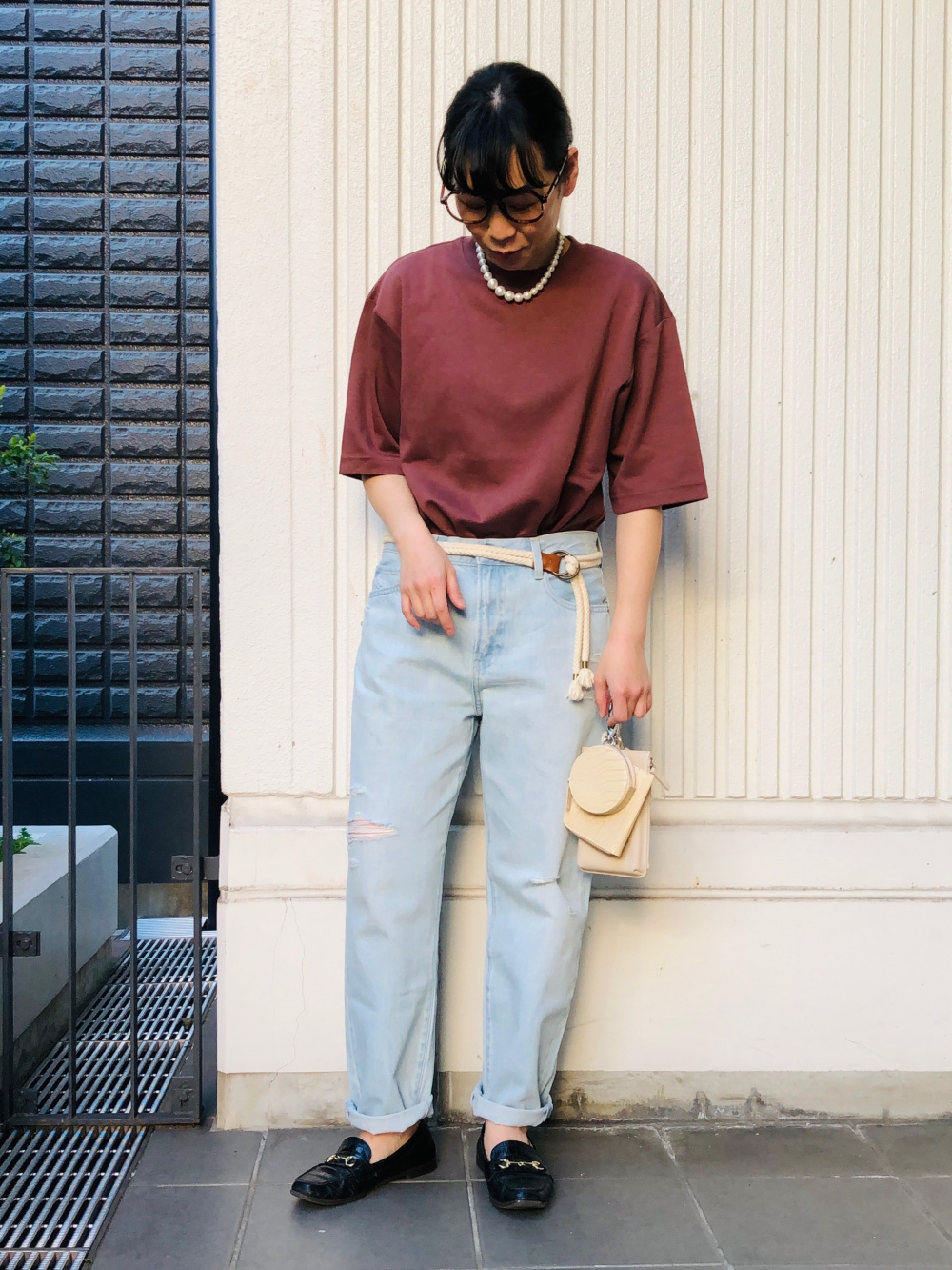 C6049 Tシャツ×パンツコーデ パンツ×シャツがやっぱり無敵。この夏を100％楽しむパンツコーデ