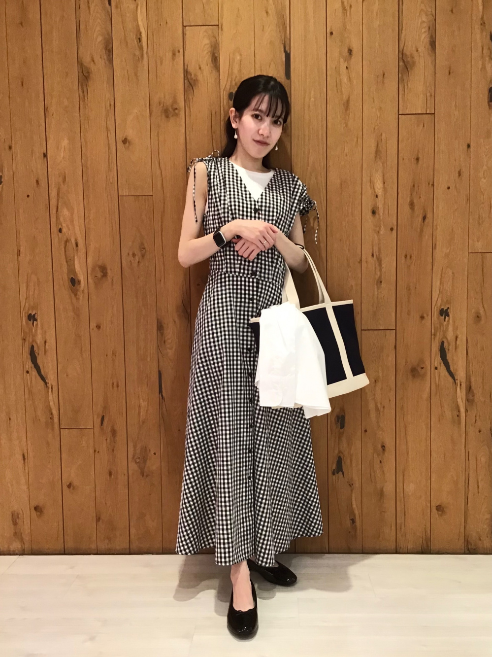 新品♡ギンガムチェックワンピース-