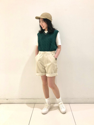 ユニクロ公式 | ケーブルVネックニットベスト