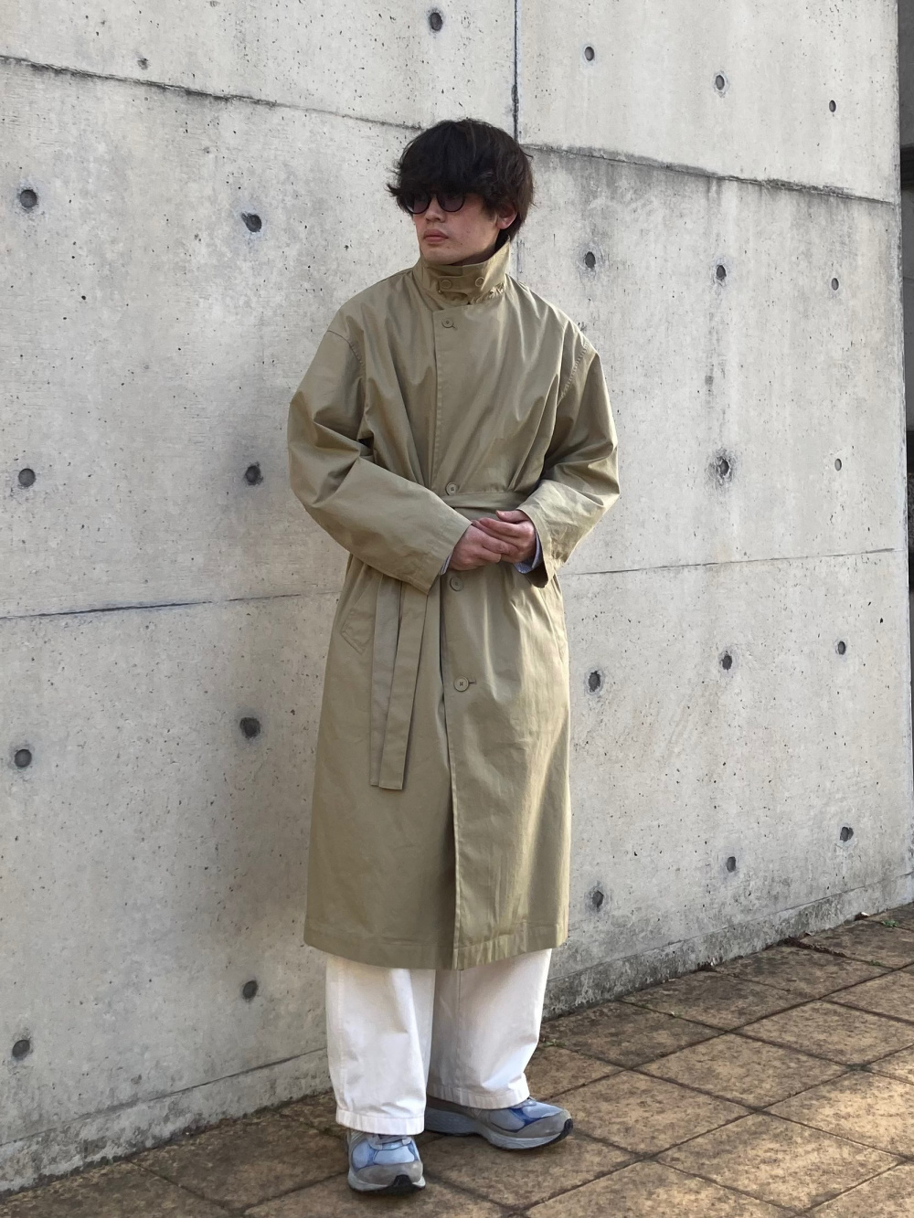 フーワット whowhat チベットコート オーバーサイズ（ベージュ