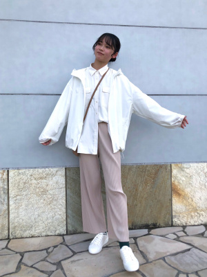 ユニクロ公式 | プリーツストレートパンツ（丈標準62.5～64.5cm）