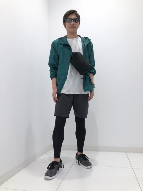 エアリズムuvカットパフォーマンスサポートタイツのメンズ