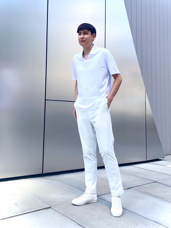 高価値セリー 新品 ユニクロ エアリズムポロシャツ スキッパー 半袖