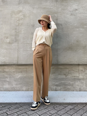 ユニクロ公式 | リブタンクトップ（後ろ浅め）