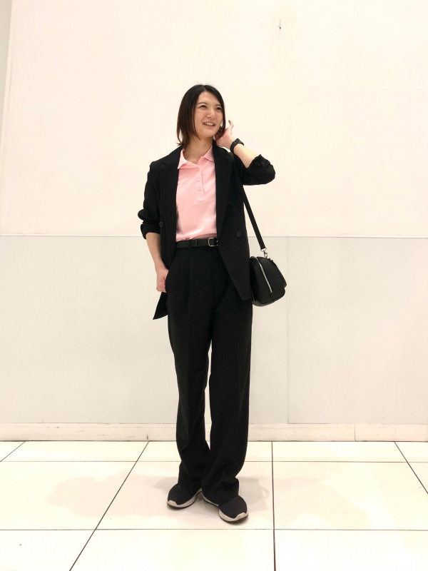 リネンブレンドジャケット、デニムワークパンツ（コットンリネン