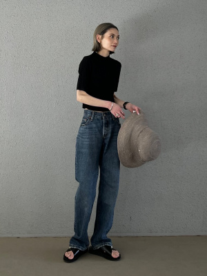 ユニクロ公式 | 3Dメッシュセーター（5分袖）