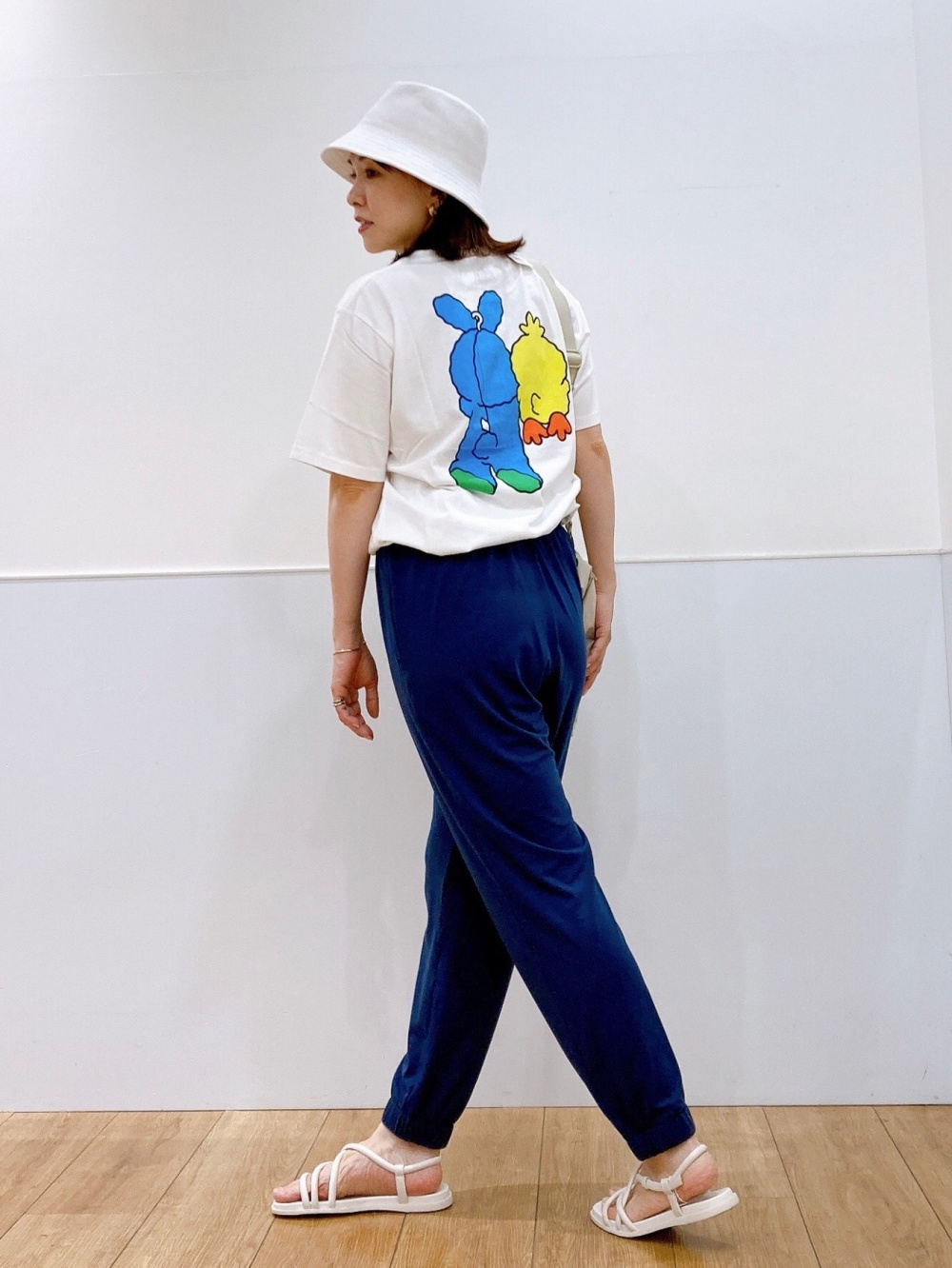 【確認画像】AIRismエアリズム　コクーンパンツ　タックギャザージョガーパンツ 確認画像】AIRismエアリズム コクーンパンツ タックギャザー