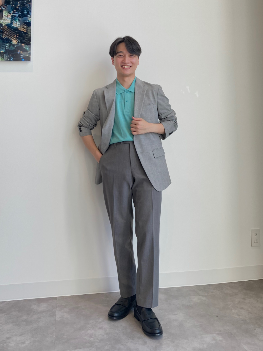 ドライEXポロシャツ（半袖）」の着用コーディネート| ユニクロ公式