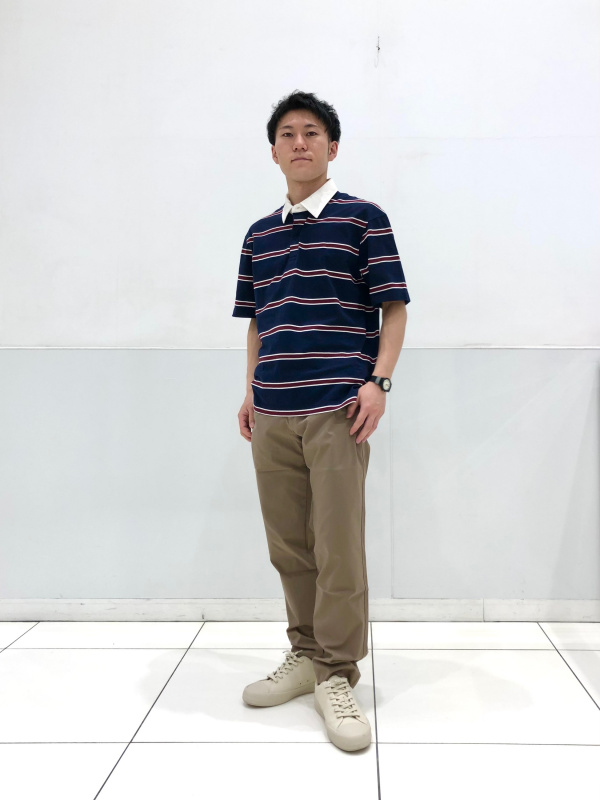 リラックスフィットVネックTシャツ（半袖）、感動シャツジャケット
