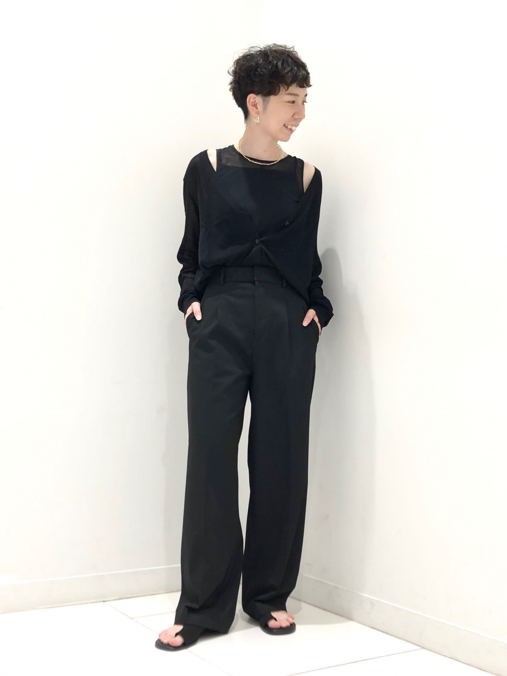 ユニクロ　Mame Kurogouchi キャミソール　２枚 ユニクロ×Mame Kurogouchiのブラキャミ2型着比べ | CLASSY