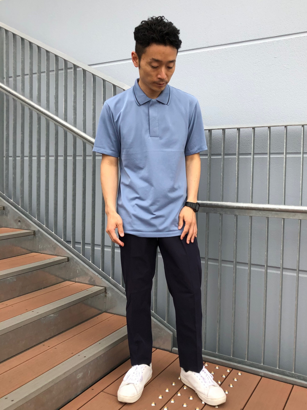 UNIQLO ドライEXポロシャツ　アダムスコット着用モデル ユニクロ公式 | ドライEXポロシャツ/アダム・スコット選手大会着用