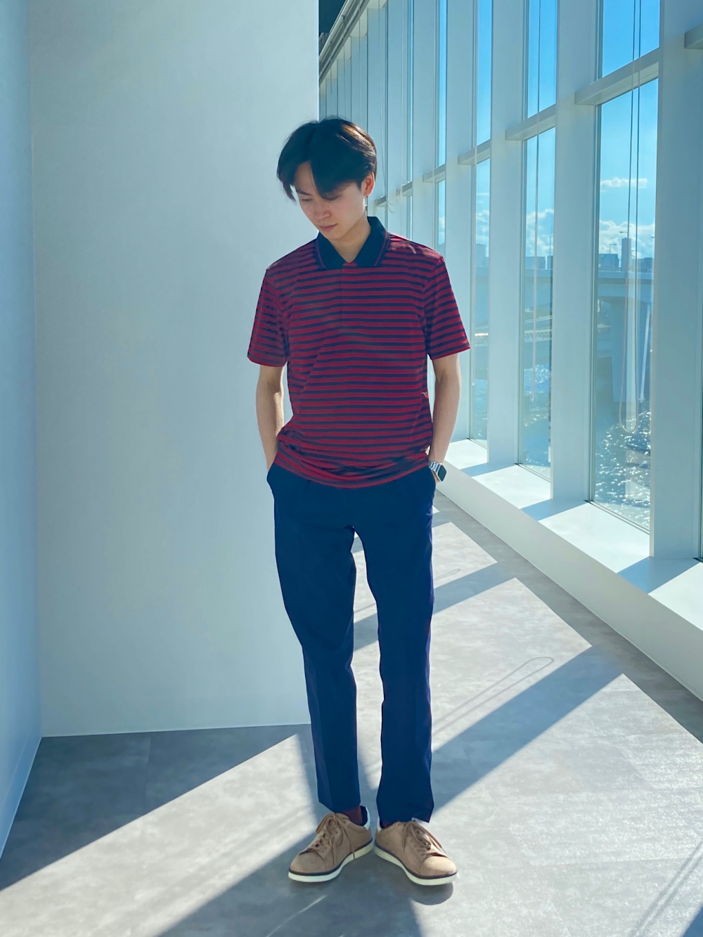UNIQLO ユニクロ 感動タックパンツ アダム・スコット 通販 感動タックパンツ アダムスコット