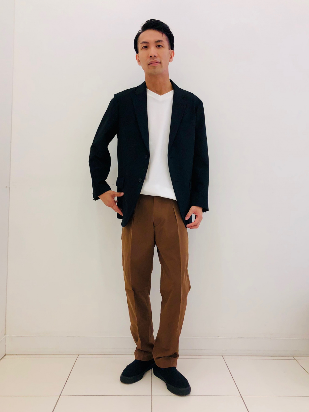 感動タックパンツ アダム・スコット（3色セット） 感動タックパンツ アダム・スコット（3色セット） - メルカリ
