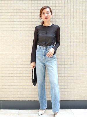 UNIQLO - ユニクロ シアークルーネックT  黒白2枚セット 3XL UNIQLO - ユニクロ シアークルーネックT 黒白2枚セット 3XLの