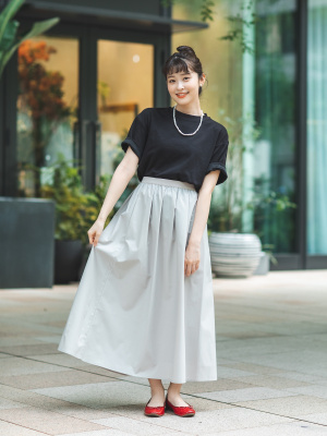ユニクロ公式 | ボリュームロングスカート(丈標準86~90cm) ユニクロ公式 | ボリュームロングスカート(丈標準86~90cm)