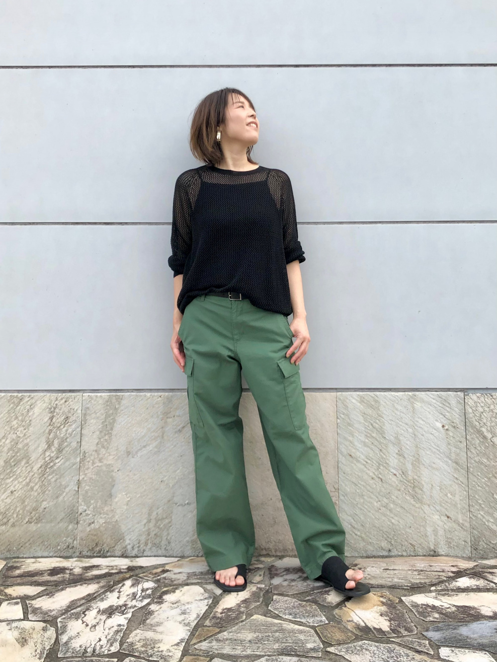 【未使用】URCH RNAイージーカーゴパンツ カーキMサイズ イージーカーゴパンツ KHAKI | [ M.E. ] MYUUA ETERNAL
