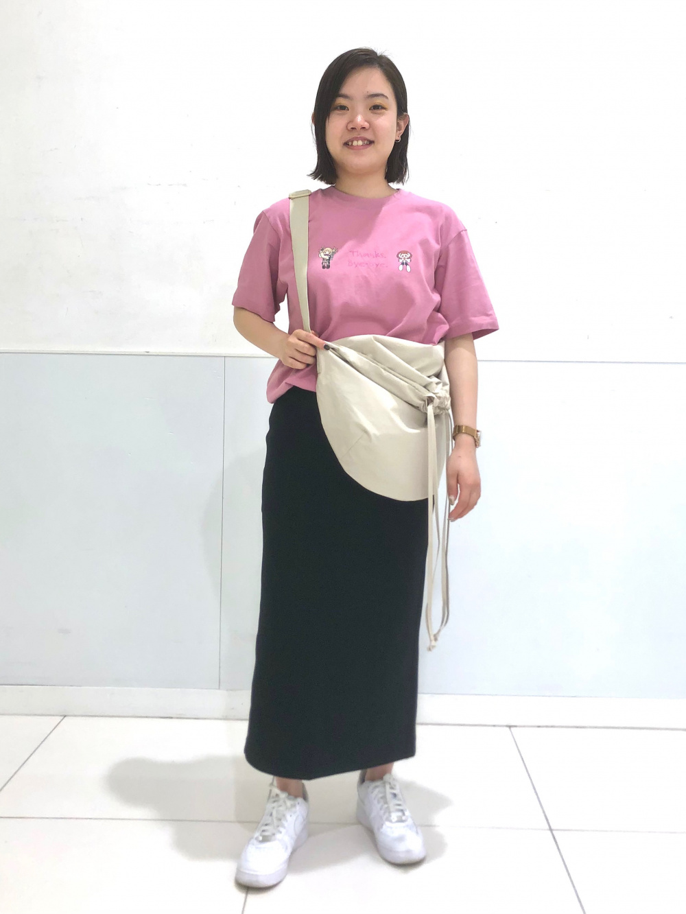 ドライスウェットナローマキシスカート（丈標準80～84cm）セットアップ