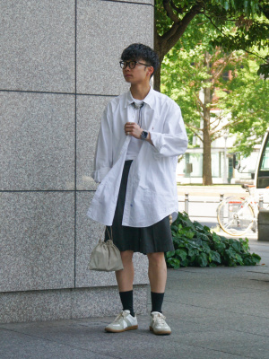 ユニクロ公式 | ワイドフィットタックチノショーツ