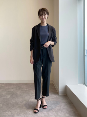 ユニクロ公式 | スマートアンクルパンツ（ブラッシュドツイル）