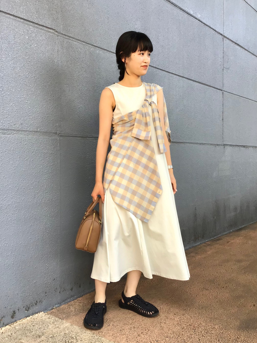 ウルトラストレッチエアリズムワンピース（ノースリーブ・標準丈