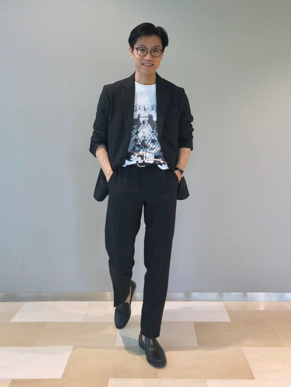 感動ジャケット、感動パンツ」の着用コーディネート| ユニクロ公式