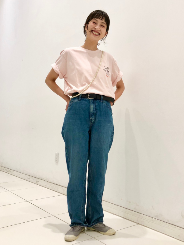 PEACE FOR ALL Tシャツ/綾瀬はるか、ワイドフィットパラシュート