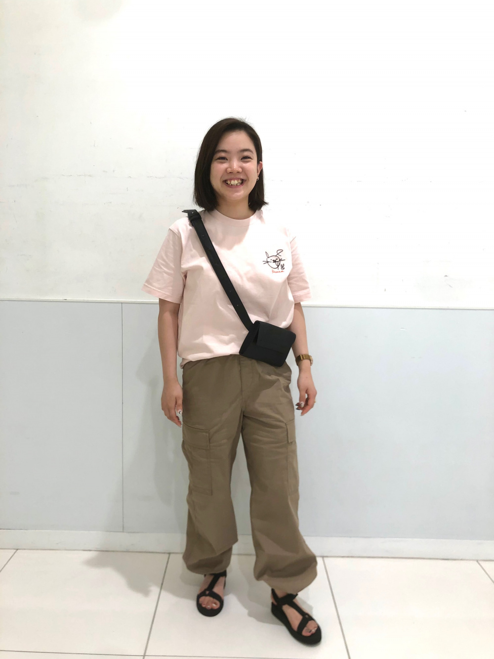PEACE FOR ALL Tシャツ/綾瀬はるか、ナローフレアマキシスカート」の